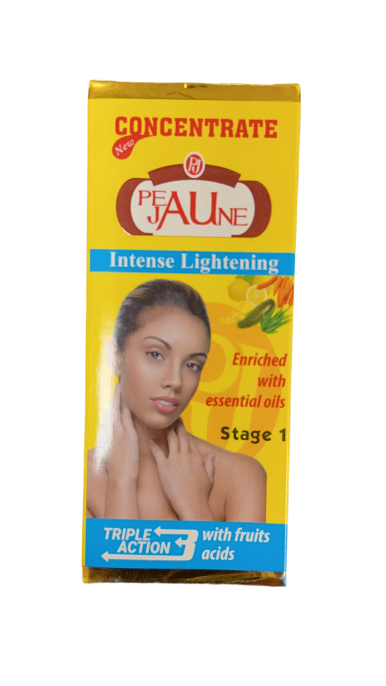 Concentrated Super Brightening Serum for Yellow Skin with Fruit Acids Anti-Stain(1 & 2)