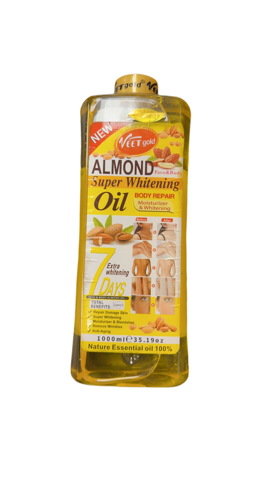 Original Veetgold Body Oil, Soft 7 Turmeric Body Oil, Veetgold Tumeric super Body Oil, Veetgold Retinol Body Oil Vitamin C 7days, Veetgold Vit C Body Corrector Oil (Turmeric),Almond Super Whitening Body Repair oil
