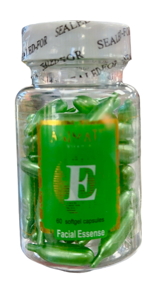 ANIMATE VITAMIN E FACIAL ESSENSE 60 SOFTGEL CAPSULES