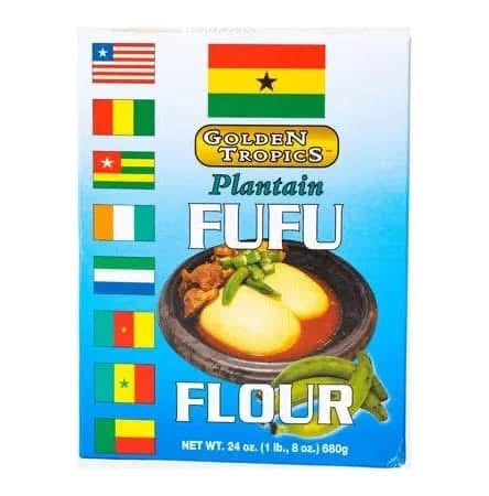 Golden tropics plantain fufu