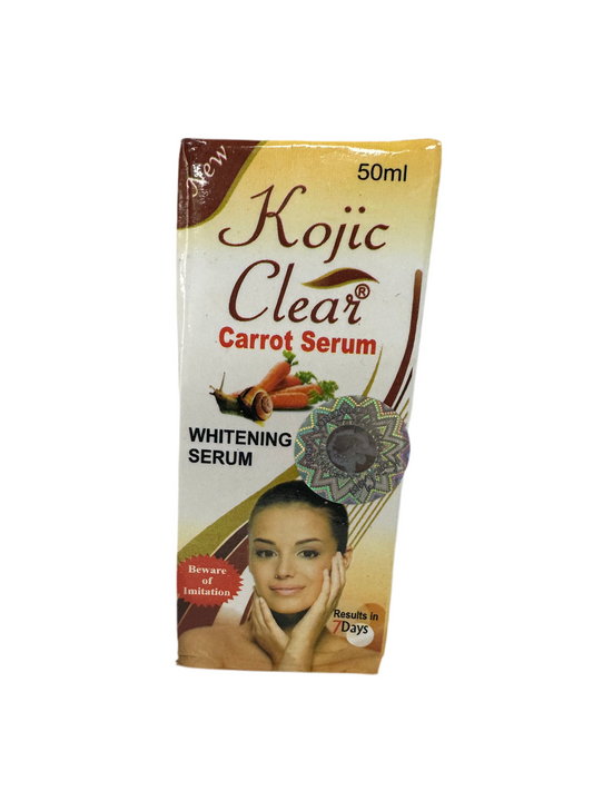 Kojic Clear Carrot Extract Whitening Serum