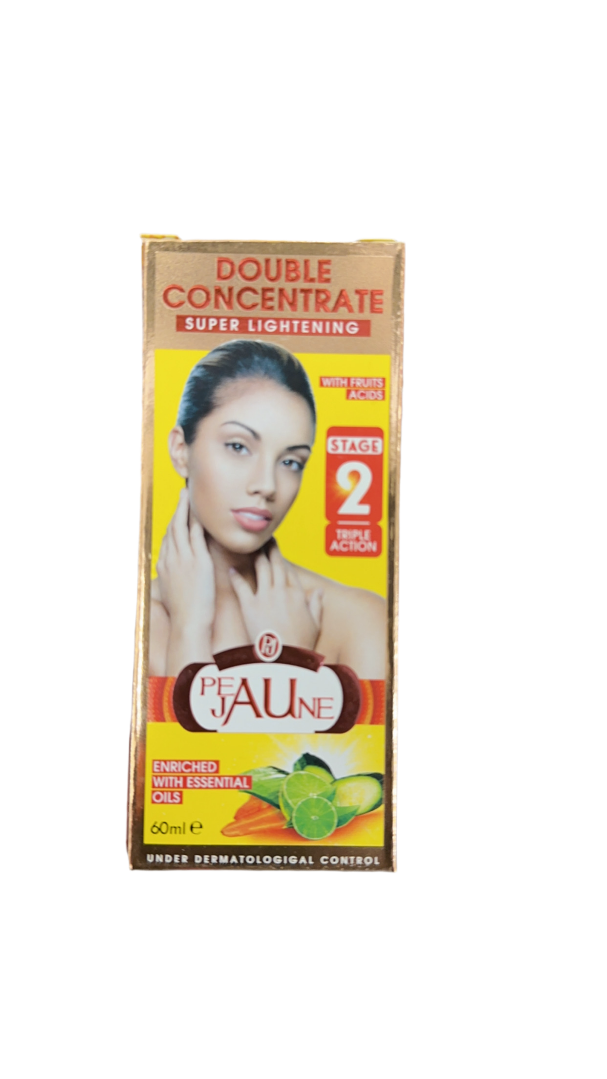 Concentrated Super Brightening Serum for Yellow Skin with Fruit Acids Anti-Stain(1 & 2)