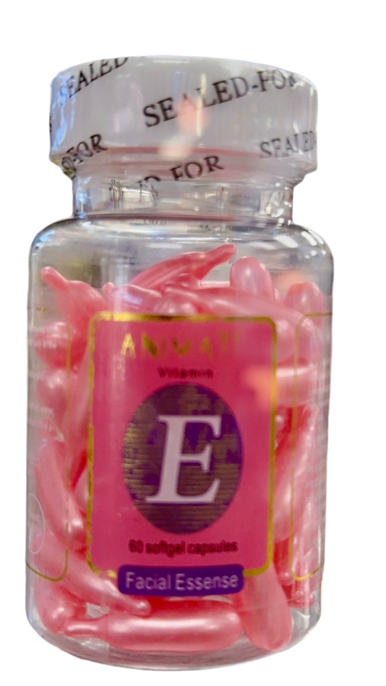 ANIMATE VITAMIN E FACIAL ESSENSE 60 SOFTGEL CAPSULES