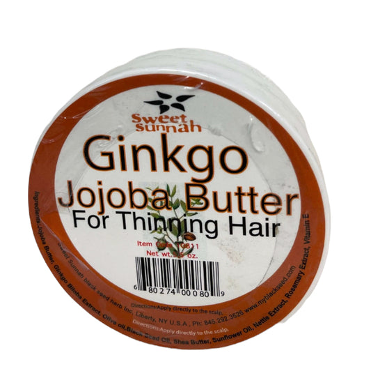 GINKGO JOJOBA BUTTER FOR THINNING HAIR