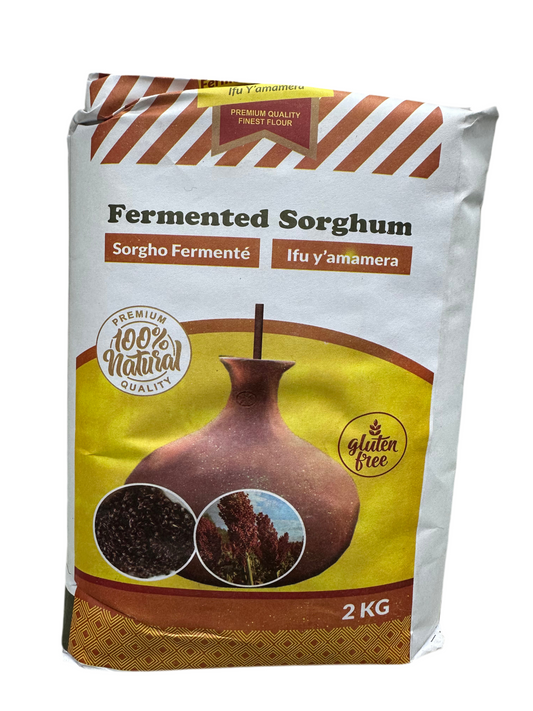 Ifu y’amamera (Fermented Sorghum Flour, Unga wa bushera)