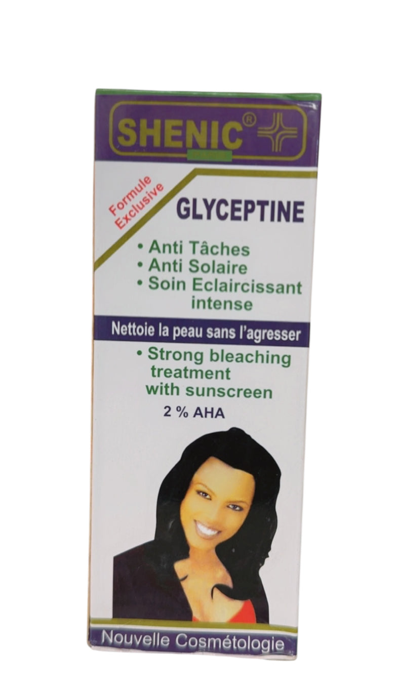 Strong Intense SHENIC PARIS-GLYCEPTINE STRONG INTENSE BLEACHING TREATMENT WITH SUNSCR ...