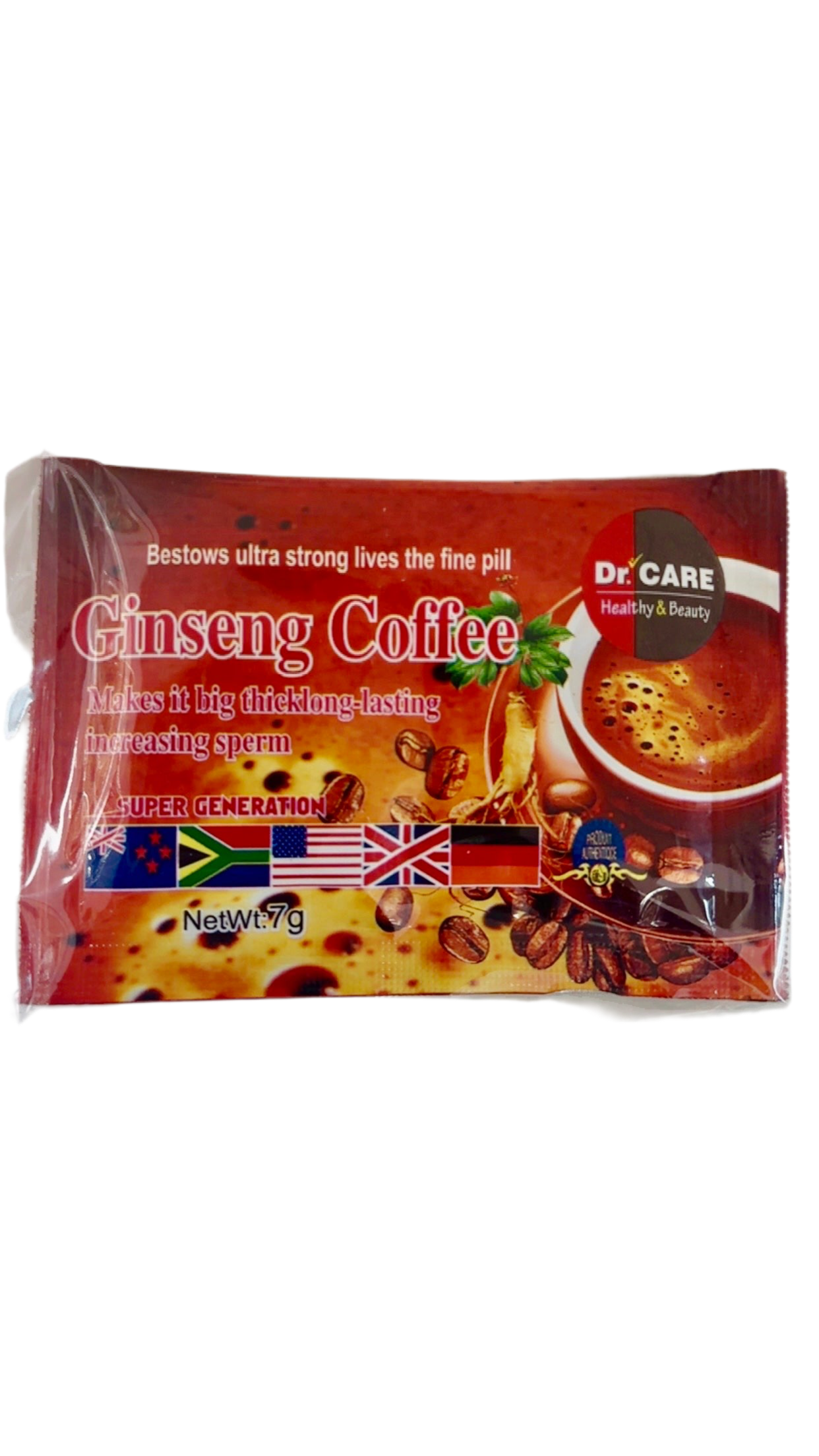 Ginseng Coffee for Men, Makes It Big, Tick Long Lasting