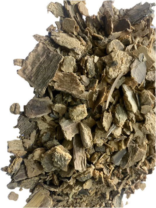 Alstonia boonei bark chips, Nyame dua