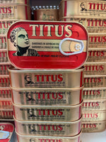 TITUS SARDINE IN SOYABEAN OIL