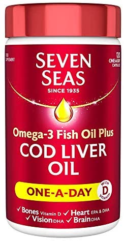 SEVEN SEAS COD LIVER OIL-CAPSULES( UK)